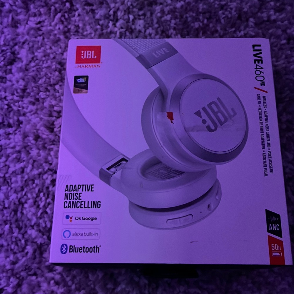 JBL headphones (never used)